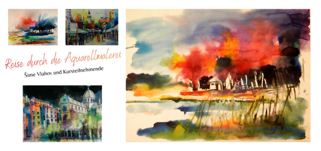Vernissage Reise durch die Aquarellmalerei